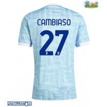 Juventus Andrea Cambiaso #27 Bortedrakt 2025-26 Kortermet